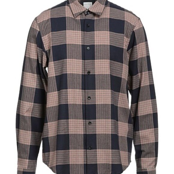 NWOT: Sandro Men's Plaid Button Down Shirt Size XXL - Picture 1 of 5